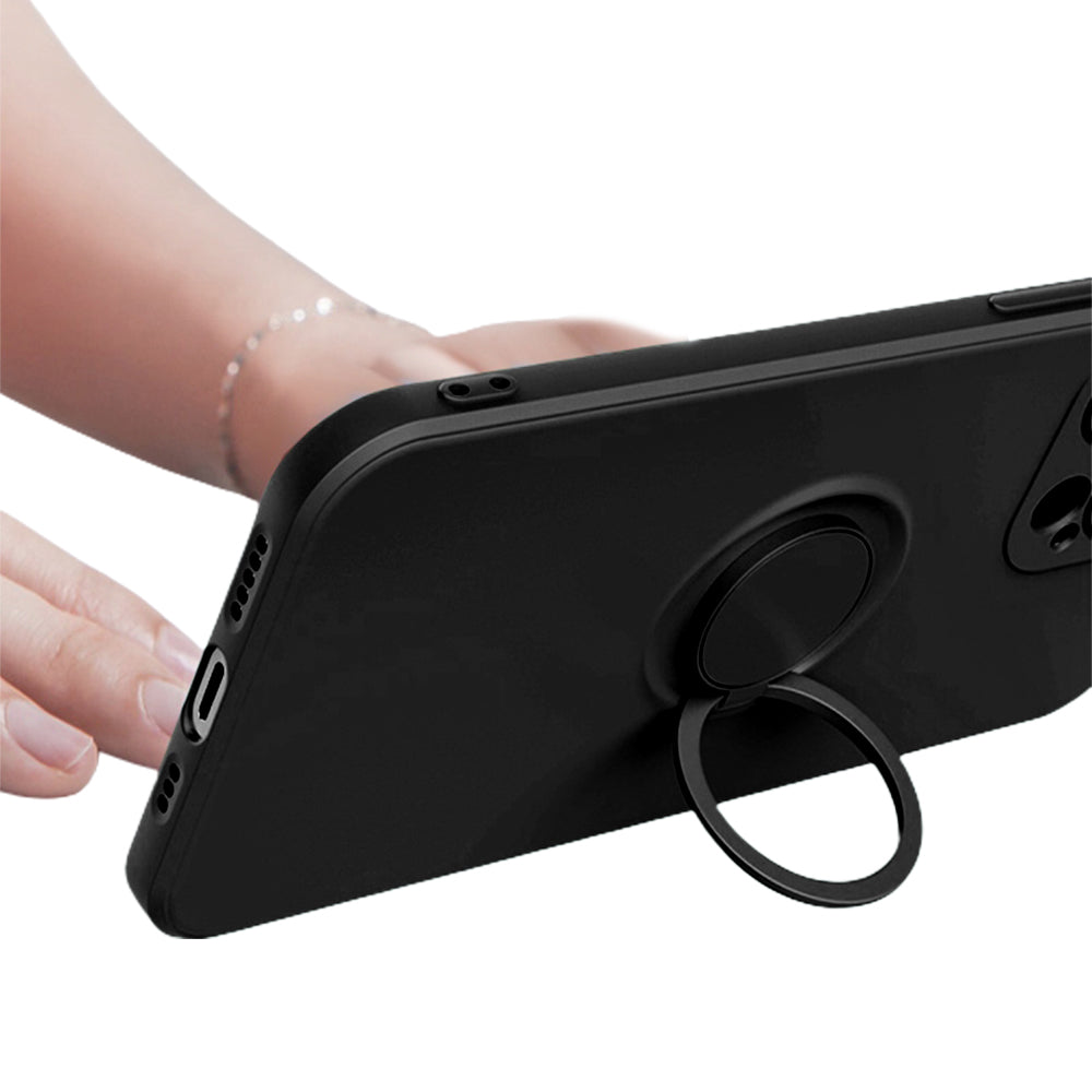Phone Case Cover for iPhone 13 Series with Ring Holder Lanyard For iPhone 13