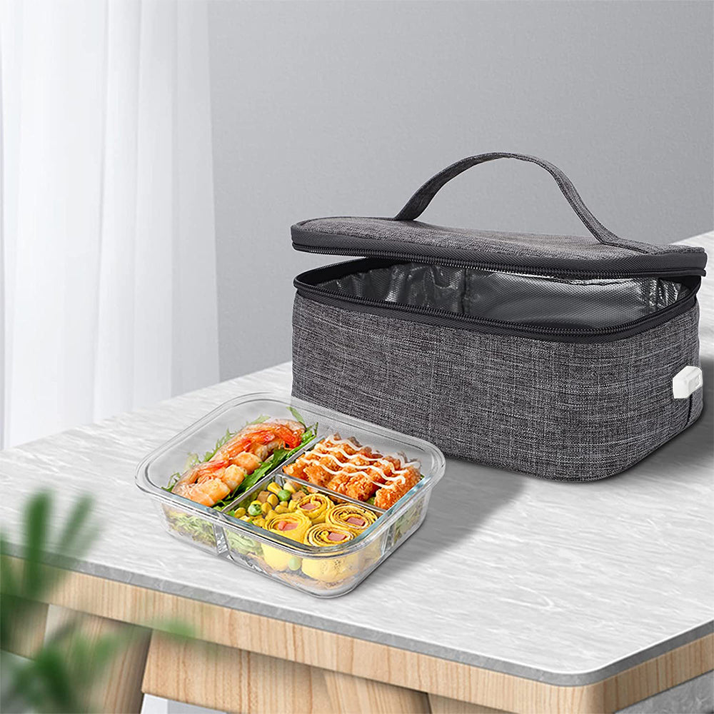 Electric Insulated Lunch Bag USB Heating Food Warmer