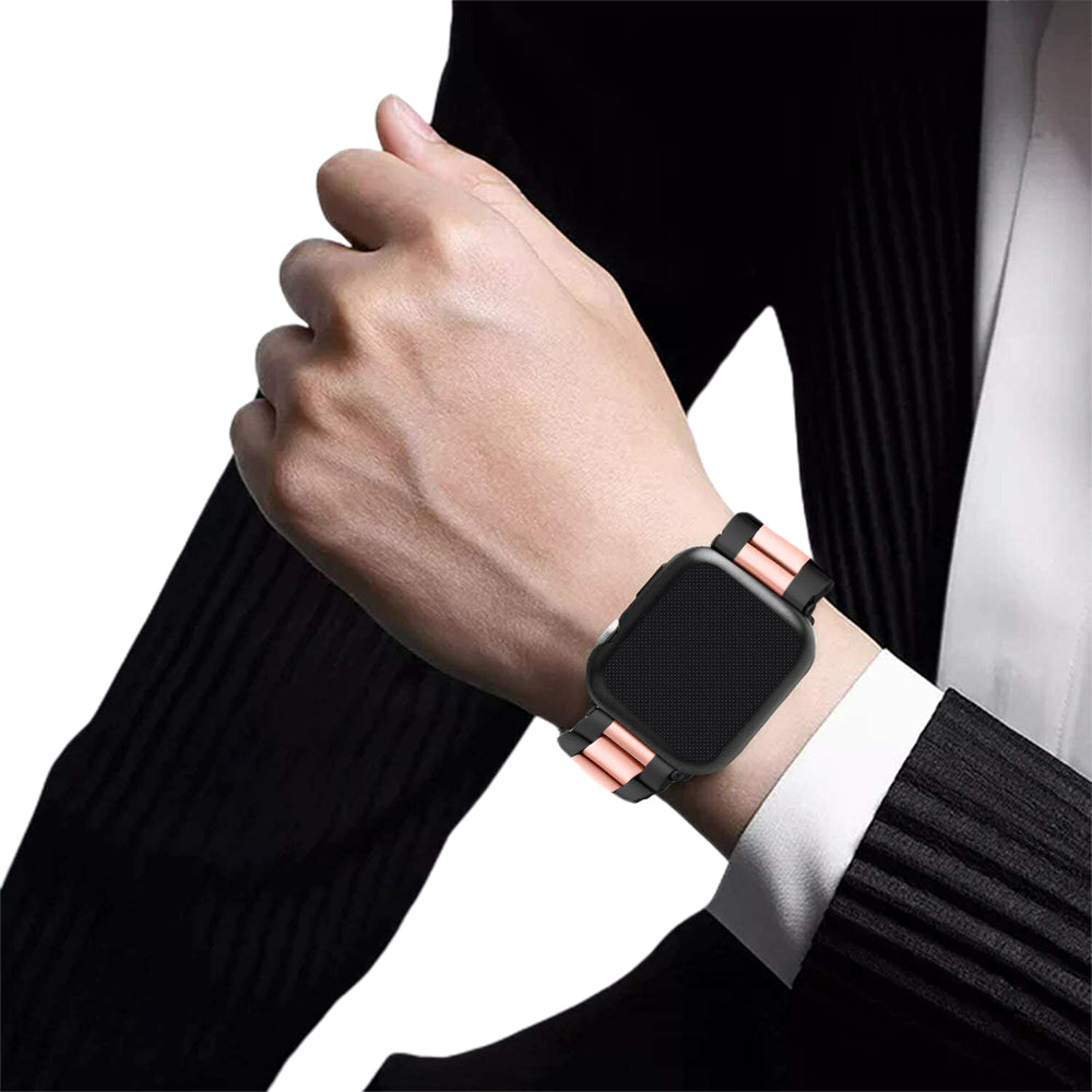 Stainless Steel Watch Band Metal Strap for iWatch 7 Series
