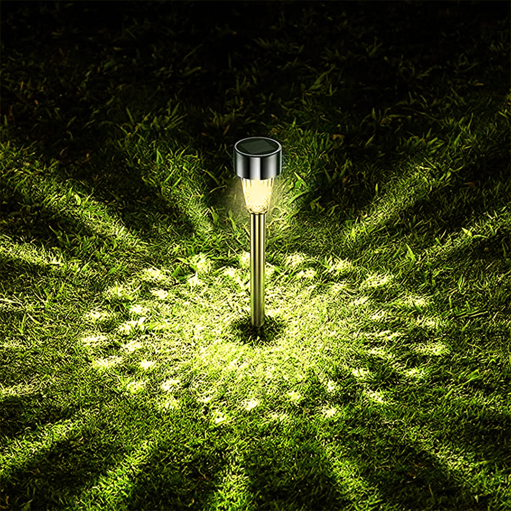 Solar Lamp Ground Light Patio Stake Walkway Outdoor Garden Decor