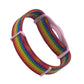 Wristband Bracelet Strap Tracker Protective Case Compatible with Airtag-Green and Pink