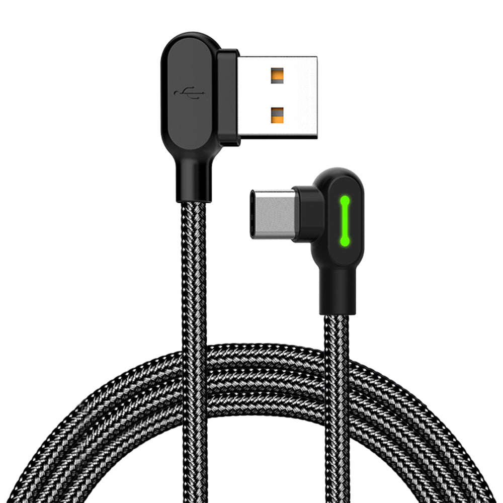 2Pcs USB to Type C/Micro Quick Charging Cable Fast Charging Lead Data Cord-USB-C Cable