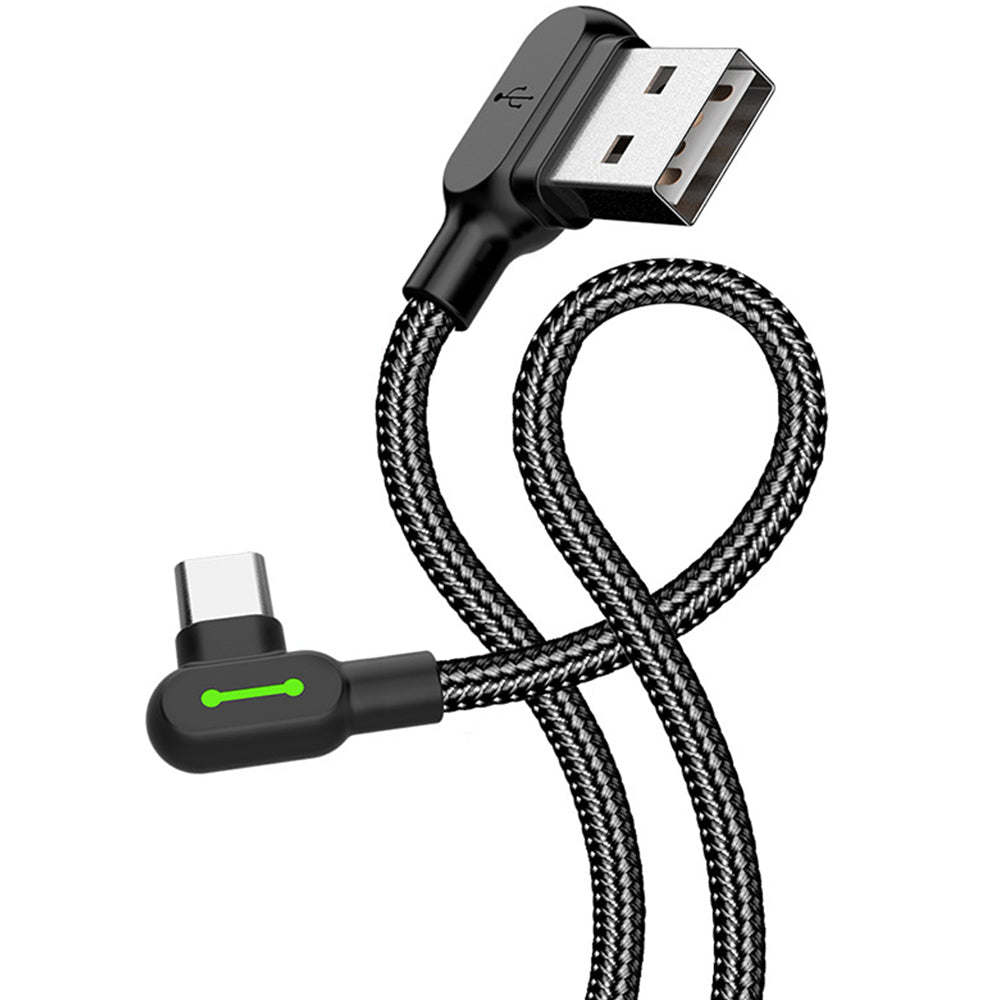 2Pcs USB to Type C/Micro Quick Charging Cable Fast Charging Lead Data Cord-USB-C Cable