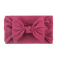 3Pcs Toddler Bows Hairband Soft Big Knot Head Wrap