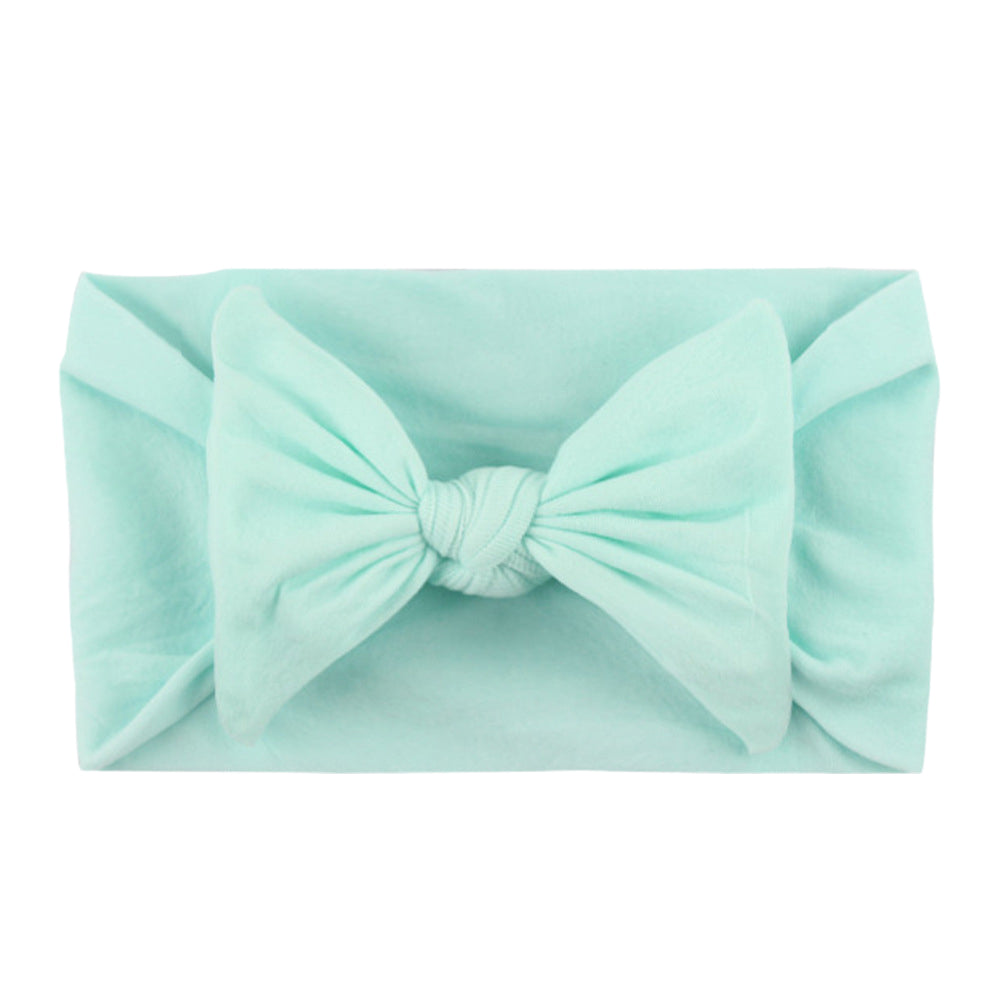 3Pcs Toddler Bows Hairband Soft Big Knot Head Wrap