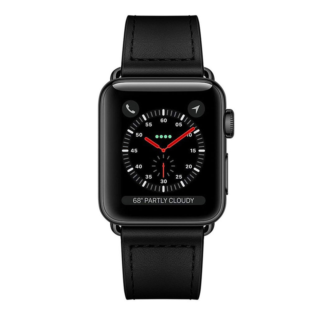 Genuine Leather Watch Band Compatible with Apple iWatch 38/40mm 42/44mm