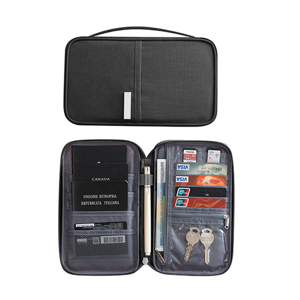 Water Resistant Travel Passport Holder Wallet