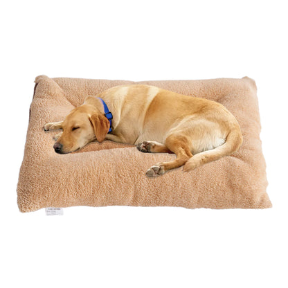 Fleece Dog Bed Pet Crate Mat Kennel Pad Calming Pet Mattress