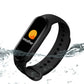 Bluetooth Smart Bracelet Fitness Heart Rate Monitor Watch