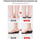2 Pairs Plantar Fasciitis Feet Insoles Arch Supports