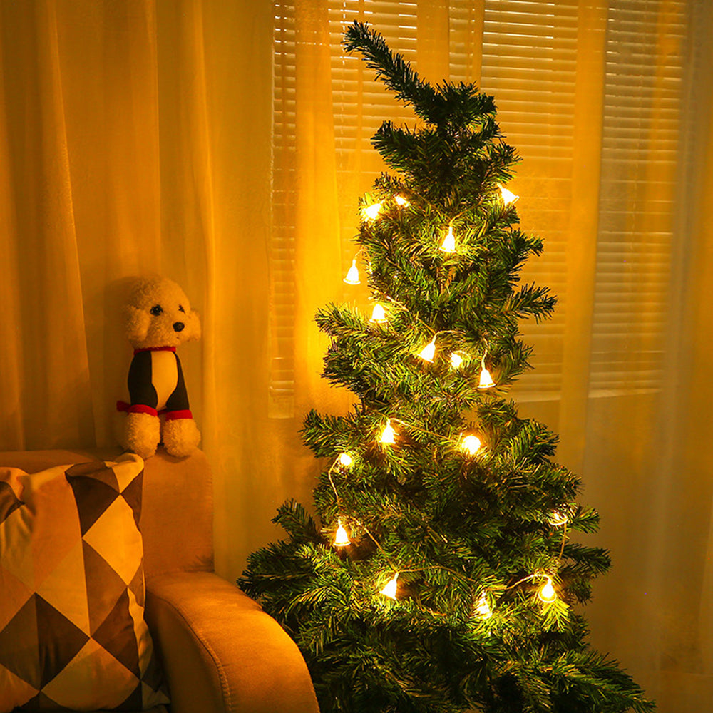 20LEDs Battery Operated Christmas Bells LED String Light