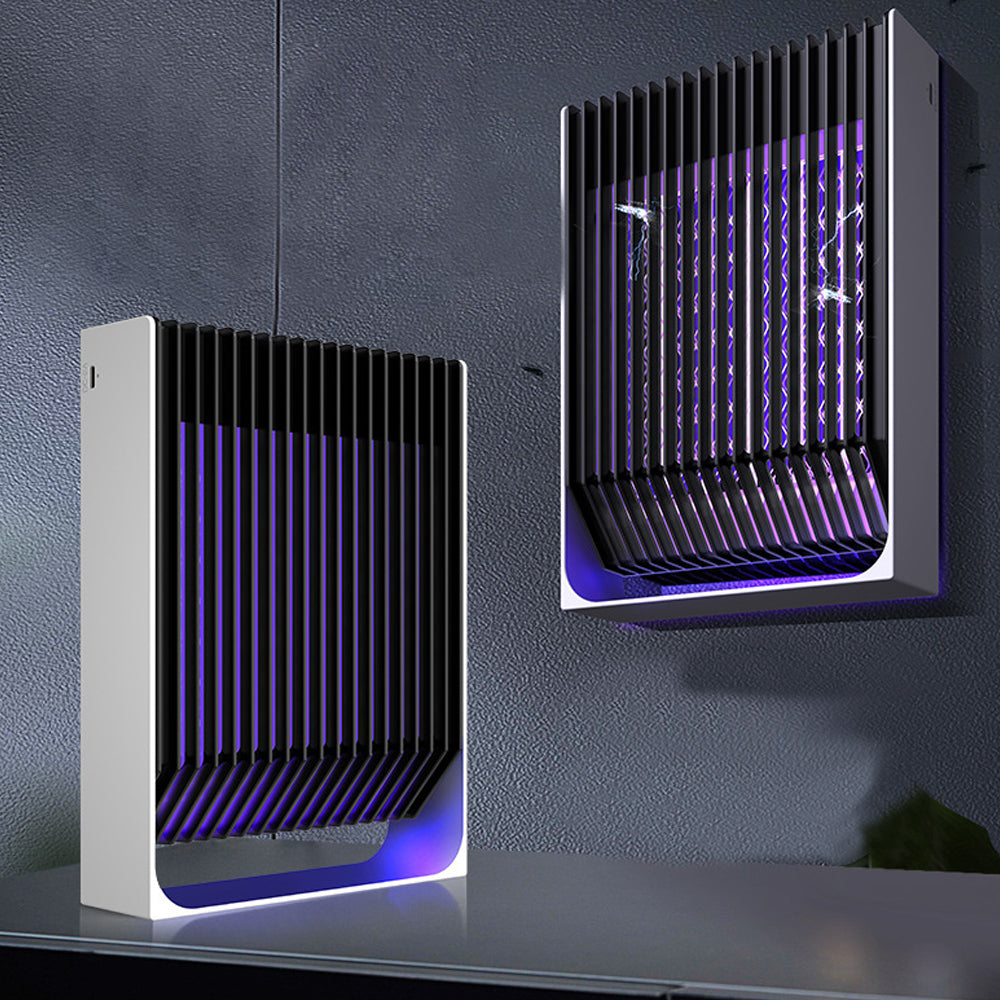 2Pcs USB Mosquito Insect Killer Electric Lamp LED Light Zapper Trap Catcher