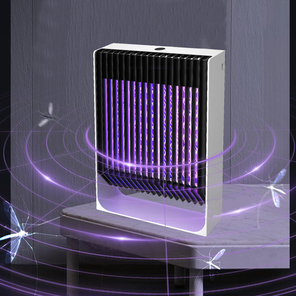 2Pcs USB Mosquito Insect Killer Electric Lamp LED Light Zapper Trap Catcher