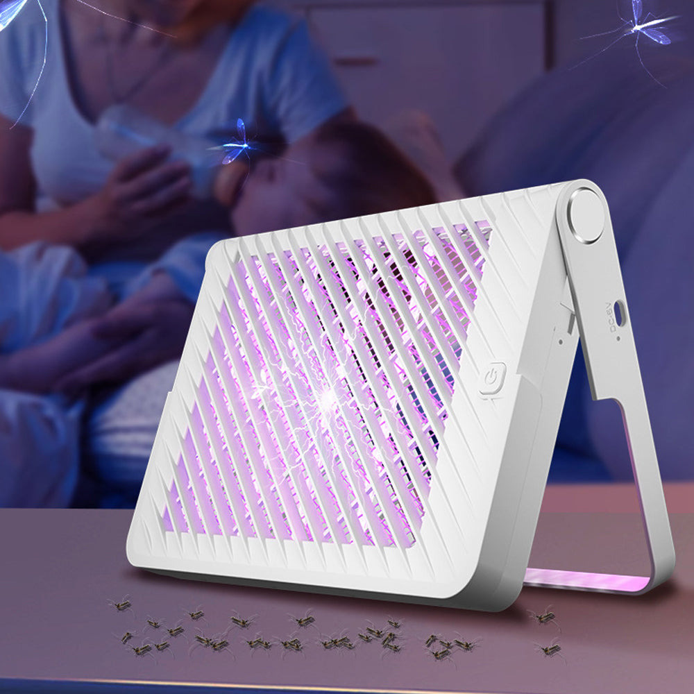 2Pcs Wall Mounted USB Electric Mosquito Killer Lamp Mosquito Zapper Trap