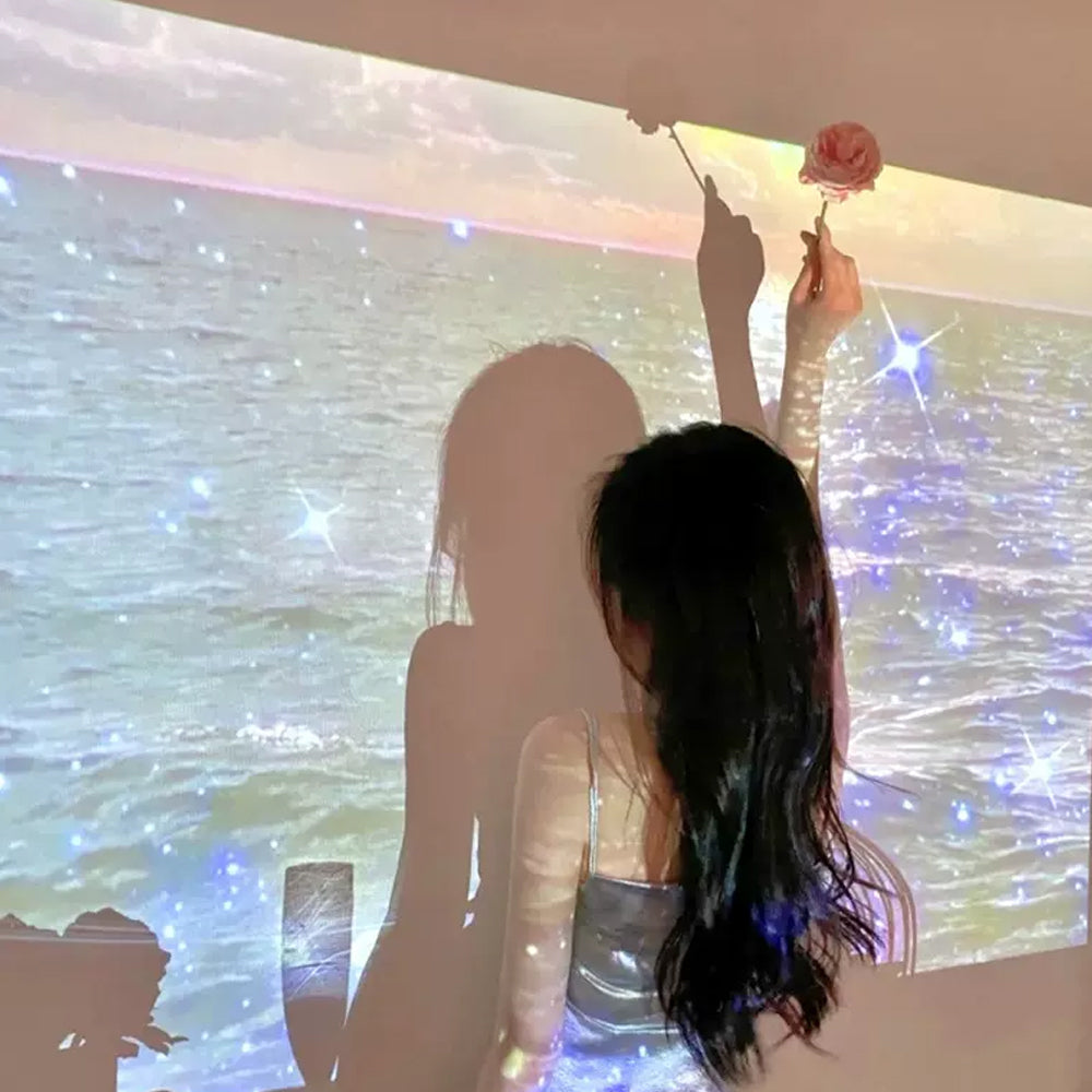 Scenery Projection Lamp Photo Prop Creative Background Landscape Projector Light