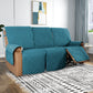 2/3 Seater Water Resistant Non-Slip Split Recliner Couch Cover-Blue