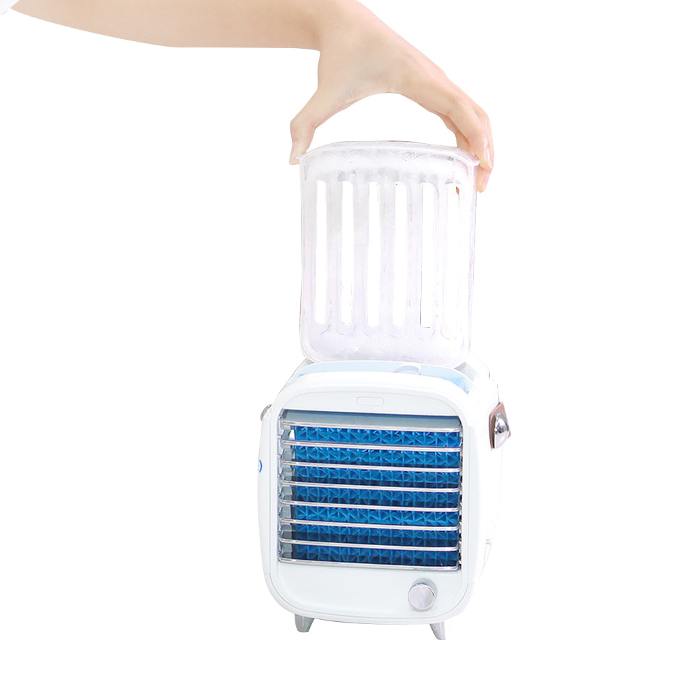 Portable Air Conditioner Fan USB Small Desk Air Cooler Fan