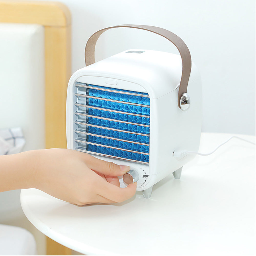 Portable Air Conditioner Fan USB Small Desk Air Cooler Fan