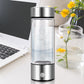 450mL Hydrogen-rich Rechargeable Glass Water Bottle