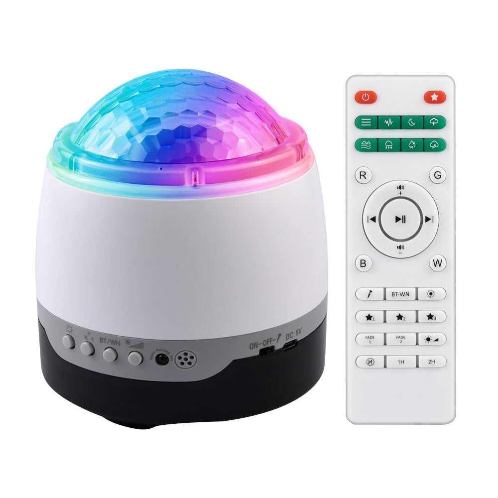 Galaxy Starry Night Lamp Star Projector Sleeping White Noise Sound Machine