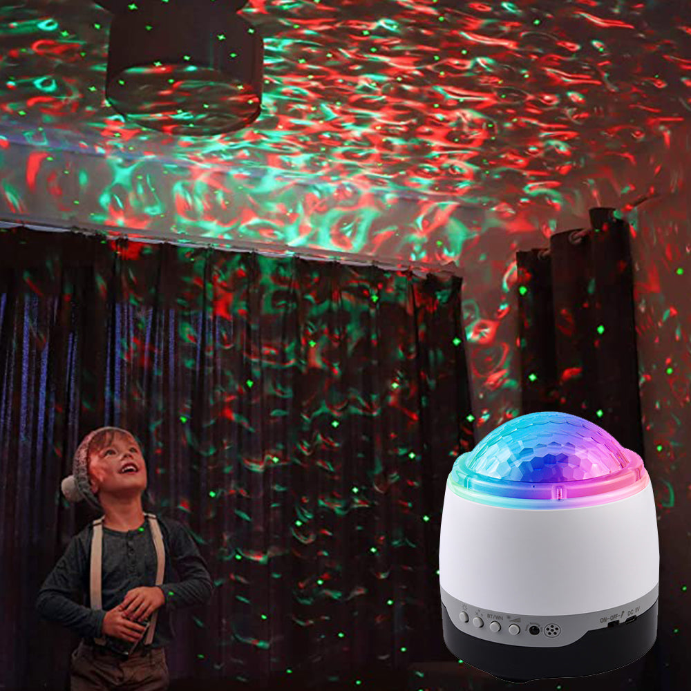 Galaxy Starry Night Lamp Star Projector Sleeping White Noise Sound Machine