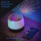Galaxy Starry Night Lamp Star Projector Sleeping White Noise Sound Machine