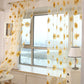 Pair of Floral Sunflower Window Curtains