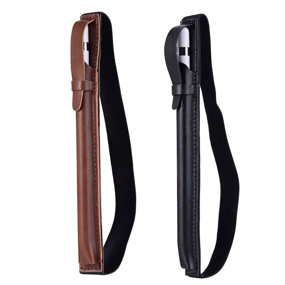 2Pcs PU Leather Elastic Detachable Protective Sleeve Pouch for iPad Pencil