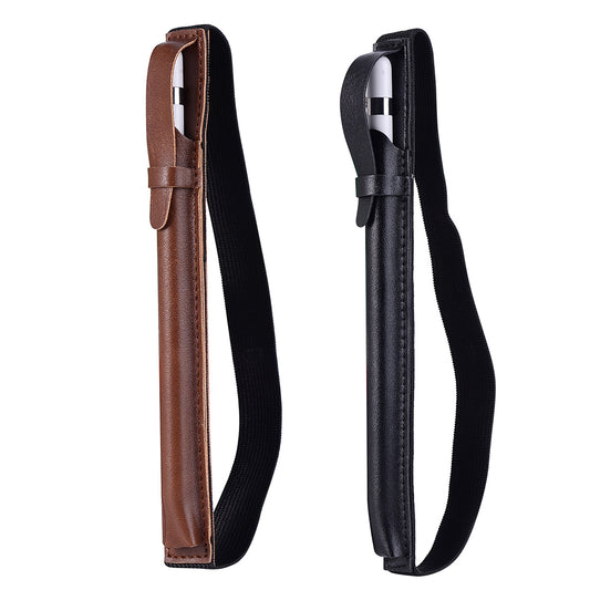 2Pcs PU Leather Elastic Detachable Protective Sleeve Pouch for iPad Pencil