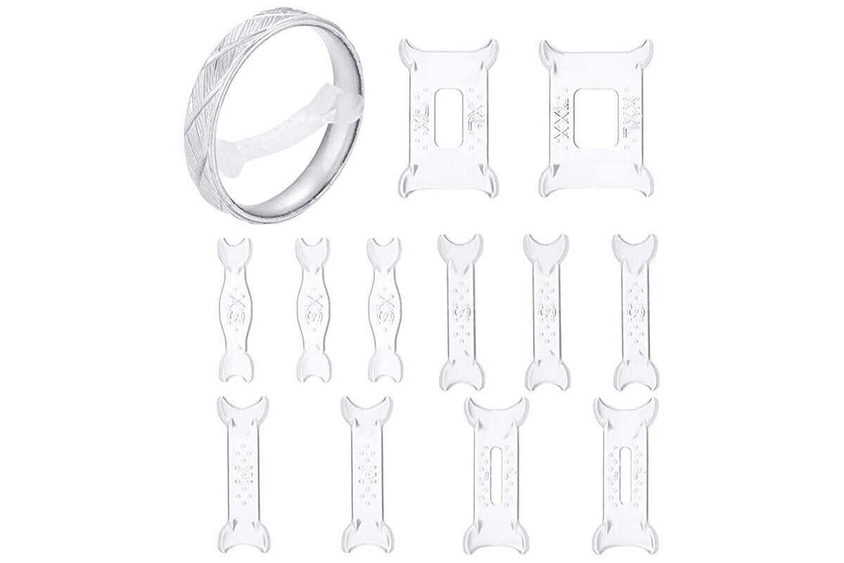 Invisible Ring Size Adjusters Set Ring Sizers for Loose Rings
