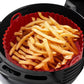 2Pcs Reusable Air Fryer Silicone Round Liners