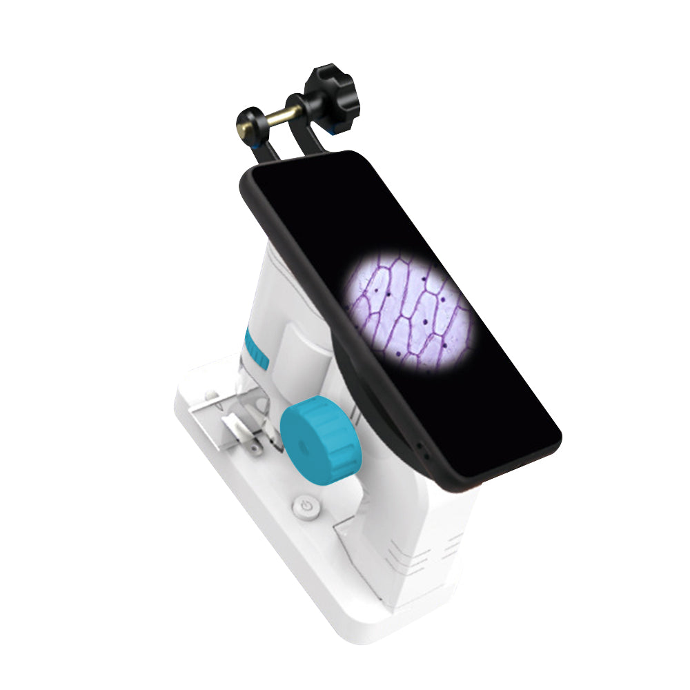 80X-200X Magnifying Mini Educational Microscope with Base Kids Science Toy Kit