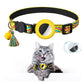 Pet Cat Collar Adjustable Cat Collar with Tracker Holder for Airtag Tracker