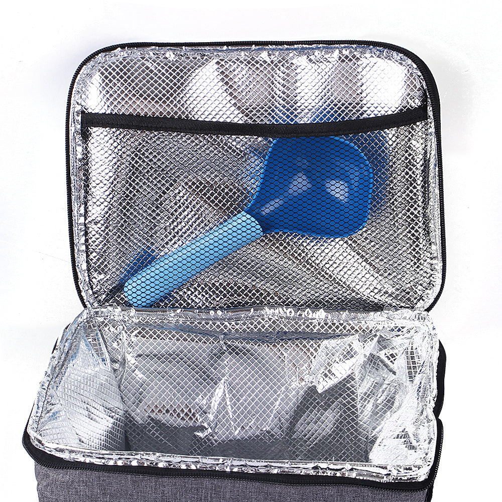 Set of 6Pcs Pet Travel Food Storage Bag with 2 Collapsible Bowls