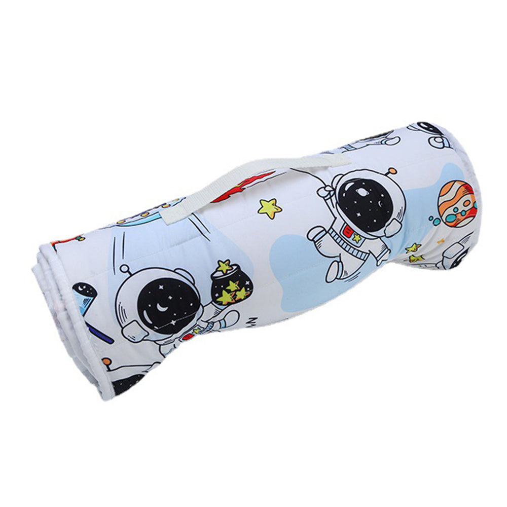 Kids Rolled Napping Mat with Pillow and Blanket
