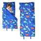 Kids Rolled Napping Mat with Pillow and Blanket