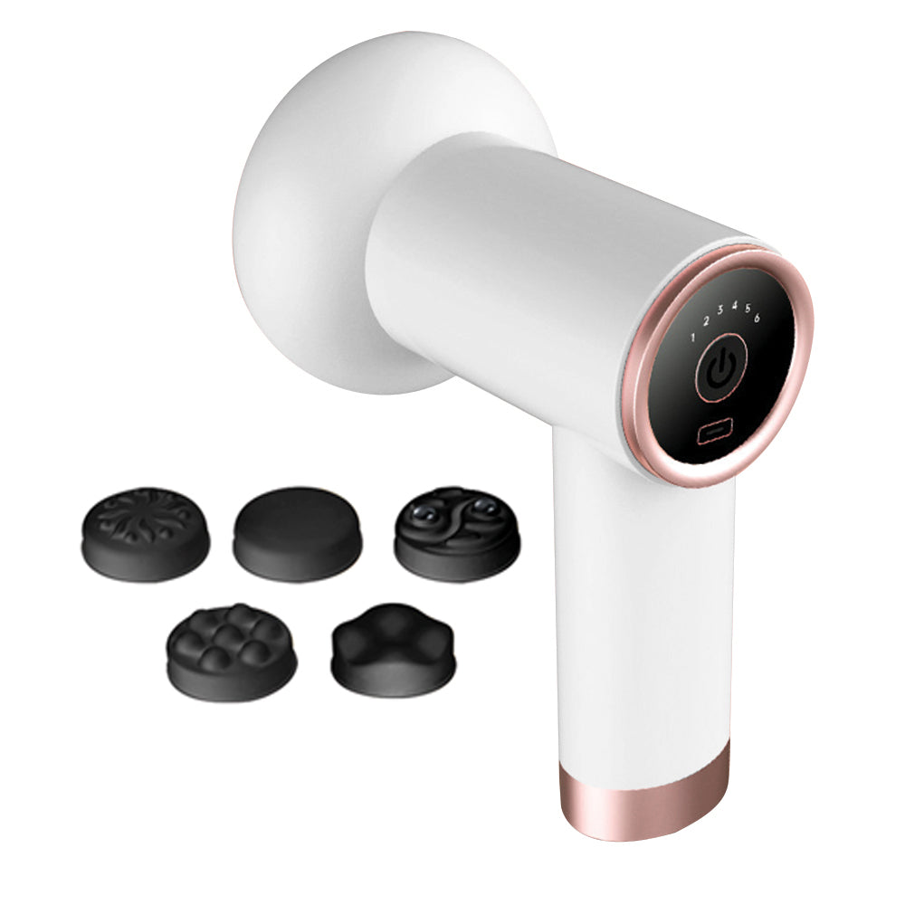 Portable Electric Massager Wireless Full Body Massager with 5 Massager Heads
