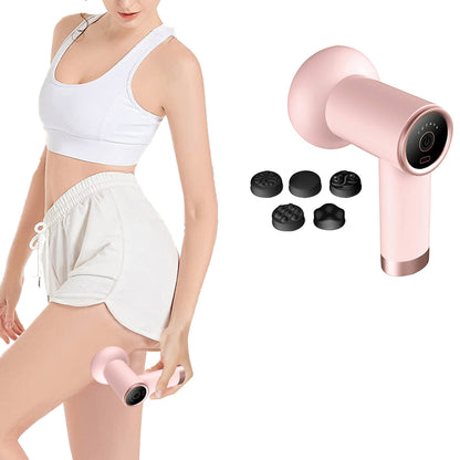 Portable Electric Massager Wireless Full Body Massager with 5 Massager Heads