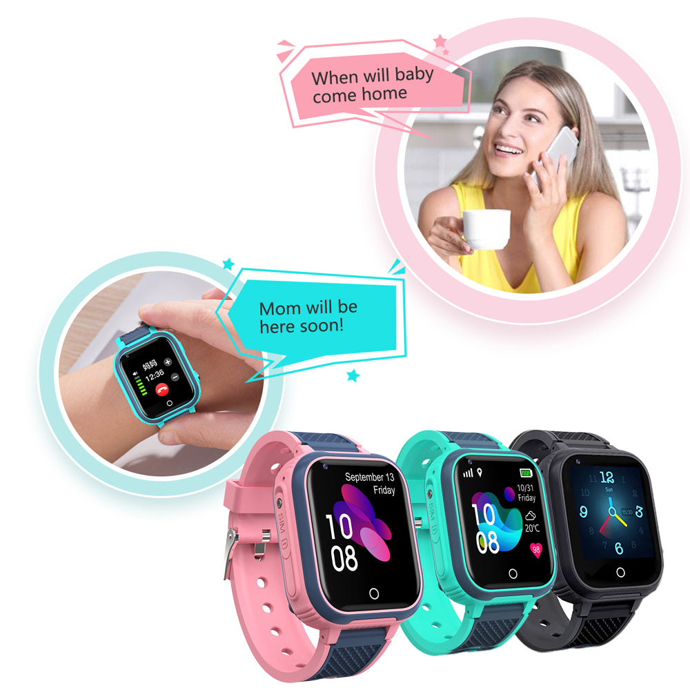 4G Smart Watch Wifi Tracker Video Calling Compatible with Andriod iOS Phone