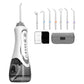 Cordless Electric Water Flosser Dental Teeth Cleaner with 7 Heads