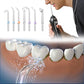 Cordless Electric Water Flosser Dental Teeth Cleaner with 7 Heads