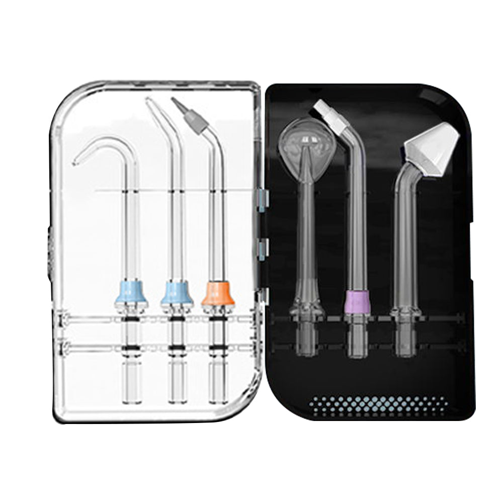 Cordless Electric Water Flosser Dental Teeth Cleaner with 7 Heads