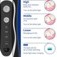 Cordless Electric Water Flosser Dental Teeth Cleaner with 7 Heads