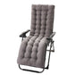 Sun Lounger Chair Cushions Thicken Soft Recliner Chair Bench Cushion with Ties