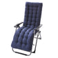 Sun Lounger Chair Cushions Thicken Soft Recliner Chair Bench Cushion with Ties