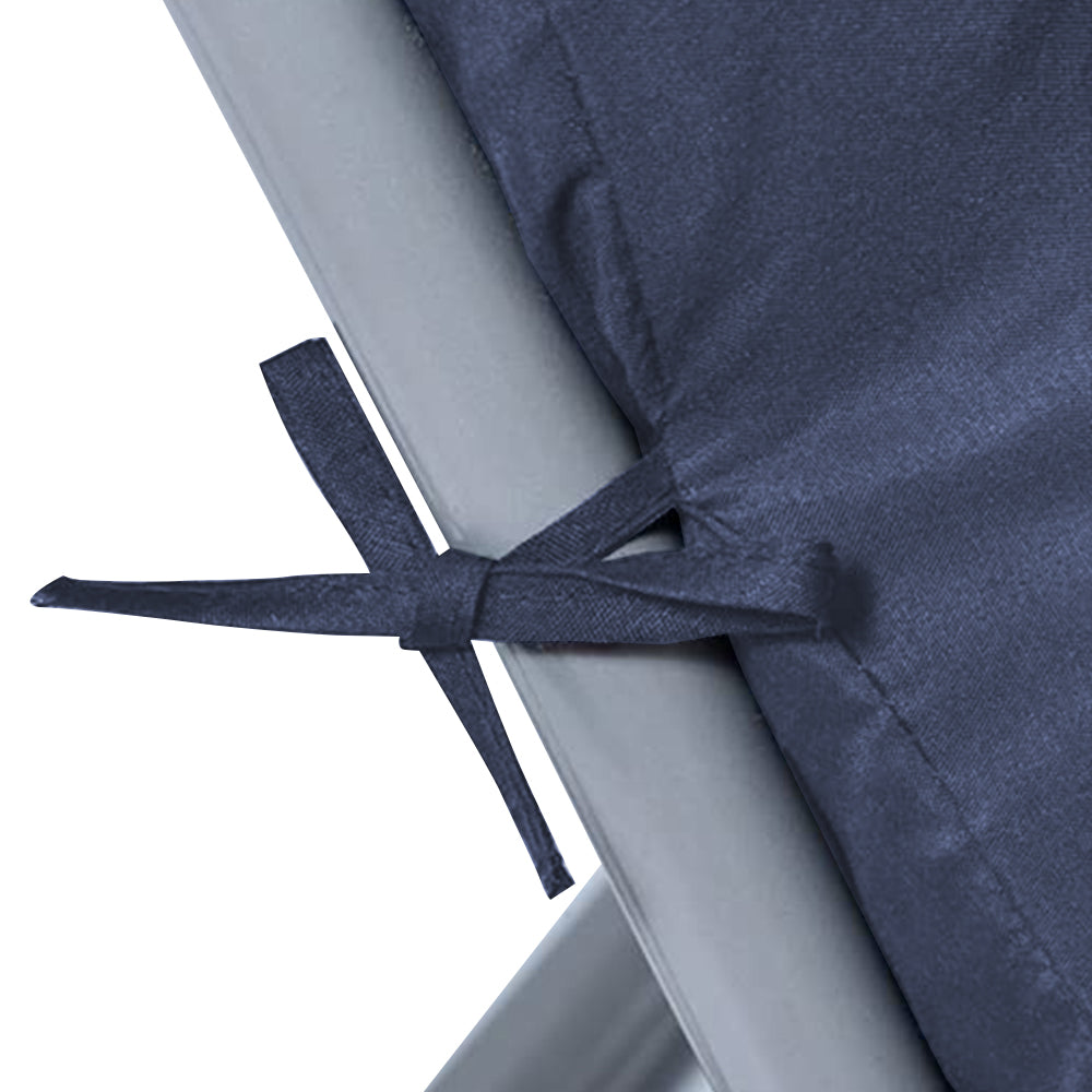 Sun Lounger Chair Cushions Thicken Soft Recliner Chair Bench Cushion with Ties