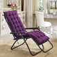 Sun Lounger Chair Cushions Thicken Soft Recliner Chair Bench Cushion with Ties