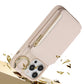 PU Leather Crossbody Phone Case Purse with RFID Blocking Card Holder for iPhone14 Pro