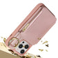PU Leather Crossbody Phone Case Purse with RFID Blocking Card Holder for iPhone14 Pro