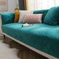 Plush Sofa Seat Cushion Cover